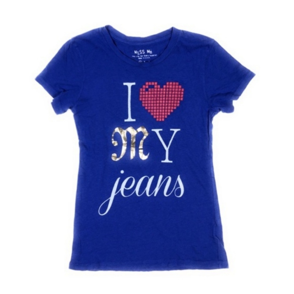 I Love My Jeans T-Shirt (Size L)